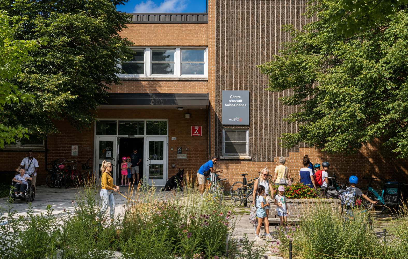 Le Centre Saint-Charles, plusieurs générations réunies