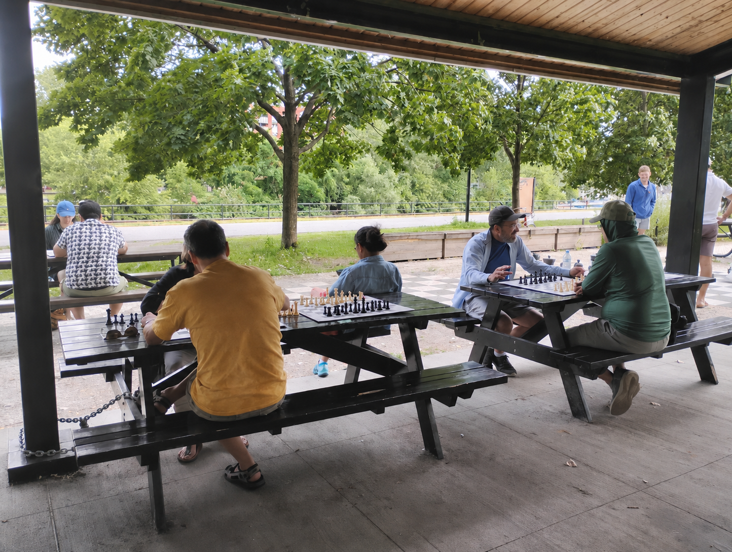 Échecs en plein air